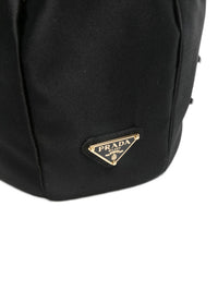 Prada Women Satin Mini Bucket Bag