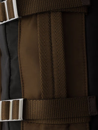 Prada Men Re-Nylon And Leather Crossbody Bag