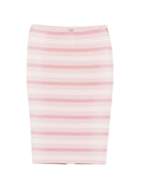 PRADA Prada Women Striped Cotton Skirt