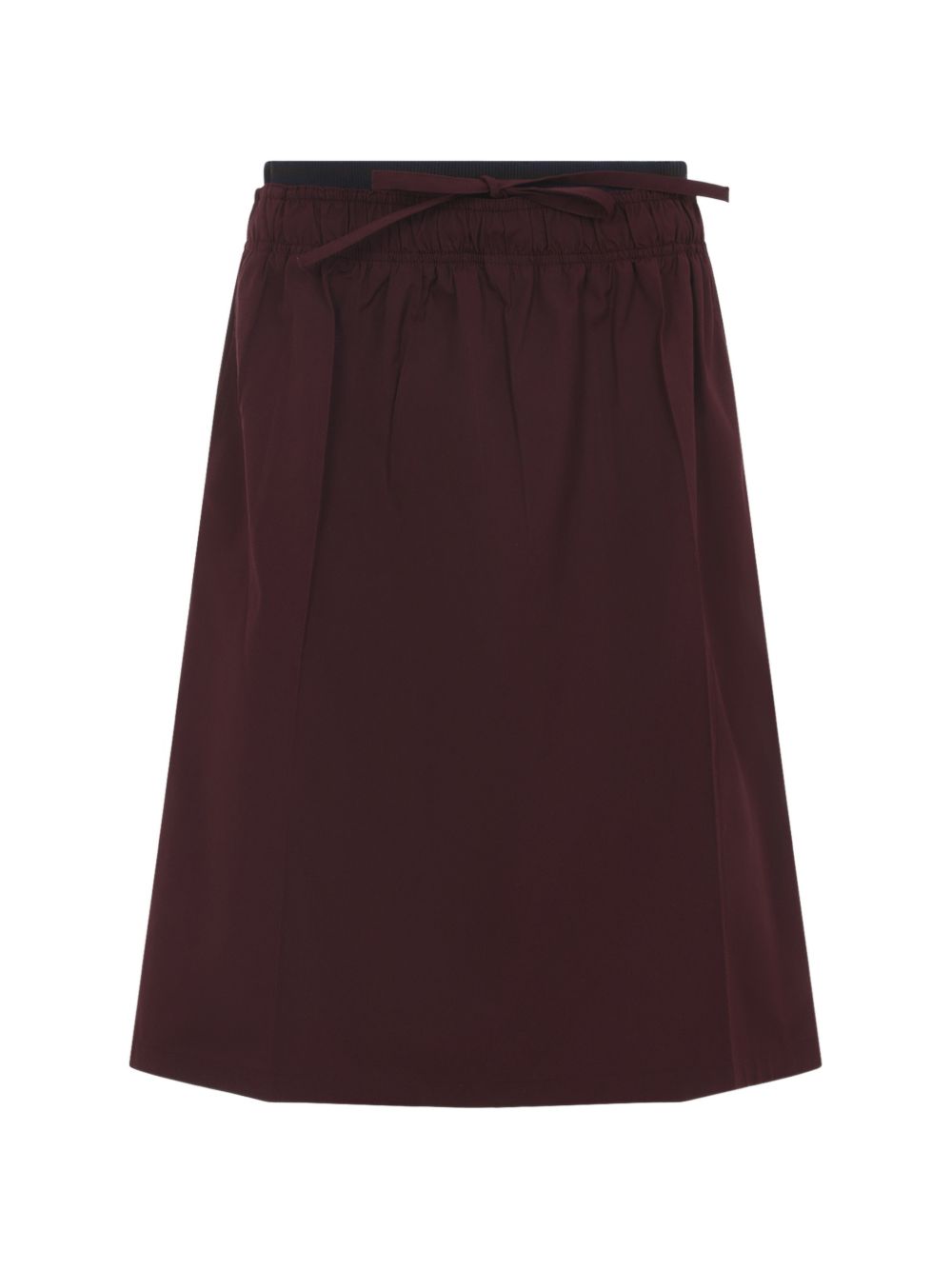 Prada Women Cotton Blend Midi Skirt