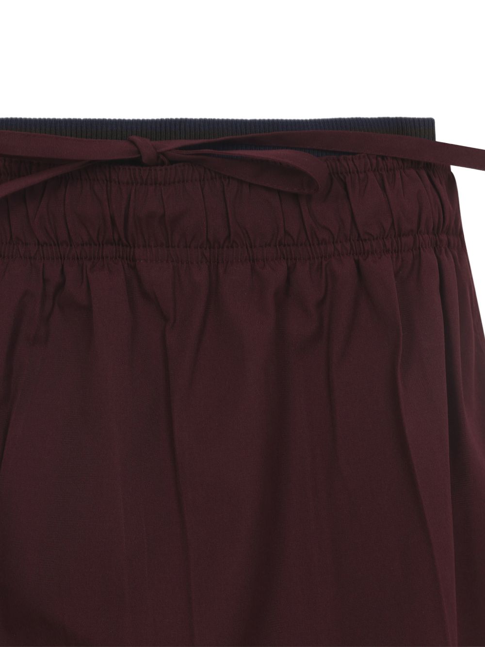 Prada Women Cotton Blend Midi Skirt