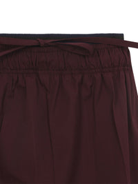 Prada Women Cotton Blend Midi Skirt
