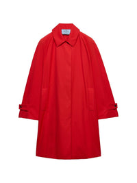 Prada Prada Women Gabardine Midi Coat
