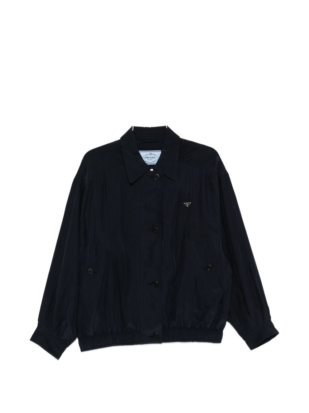 Prada Women Silk Blouson Jacket