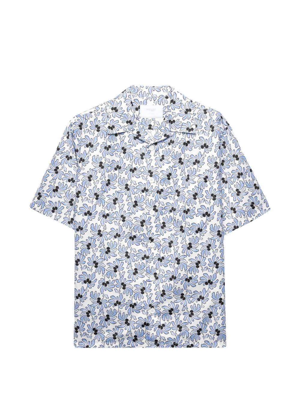 PRADA Prada Men Printed Cotton Blend Shirt