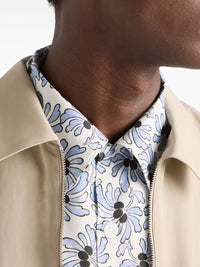 PRADA Prada Men Printed Cotton Blend Shirt