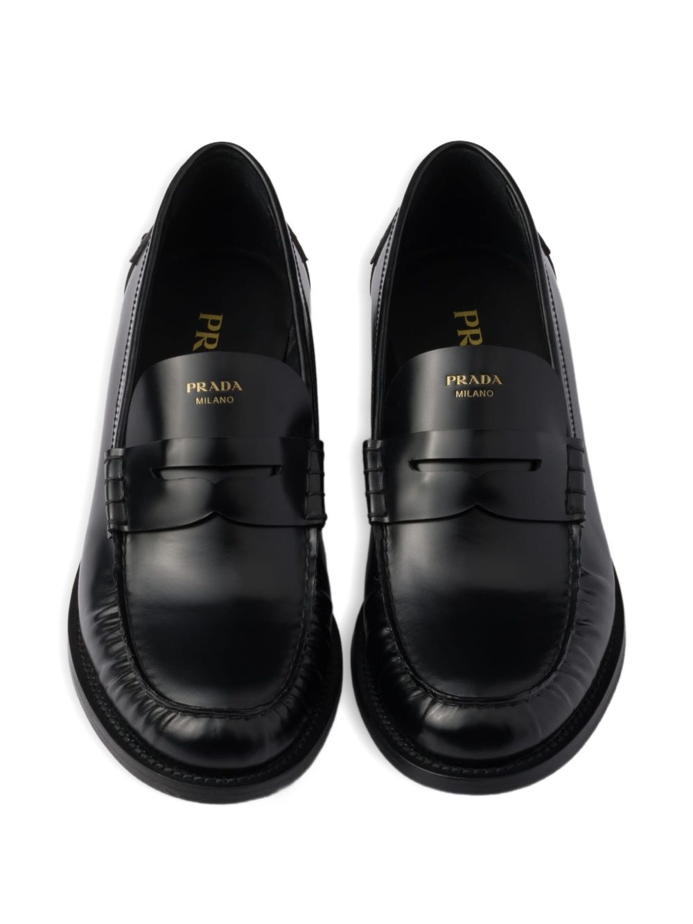 Prada Women Leather Loafers