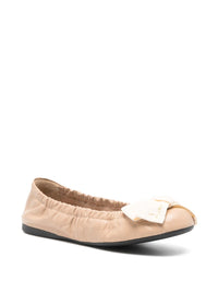 Prada Women Leather Ballet Flats