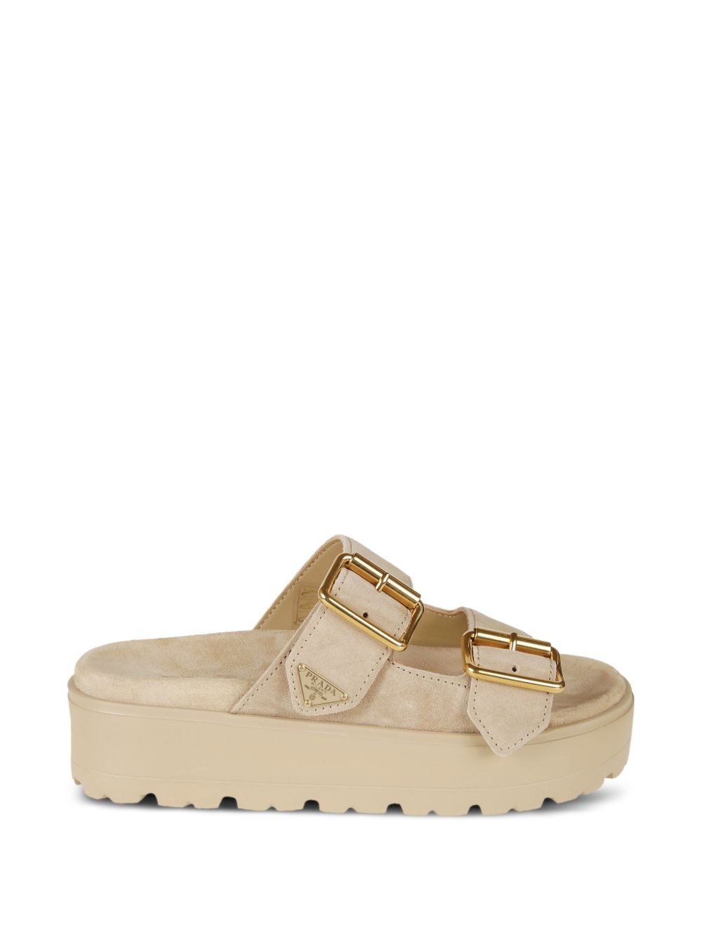 Prada Women Suede Leather Sandals