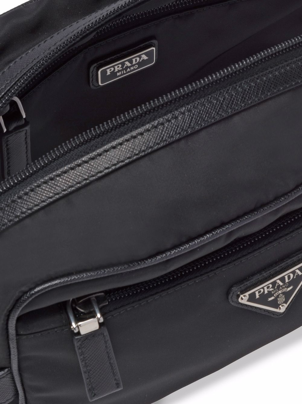 PRADA Prada Men Re-Nylon And Saffiano Washbag