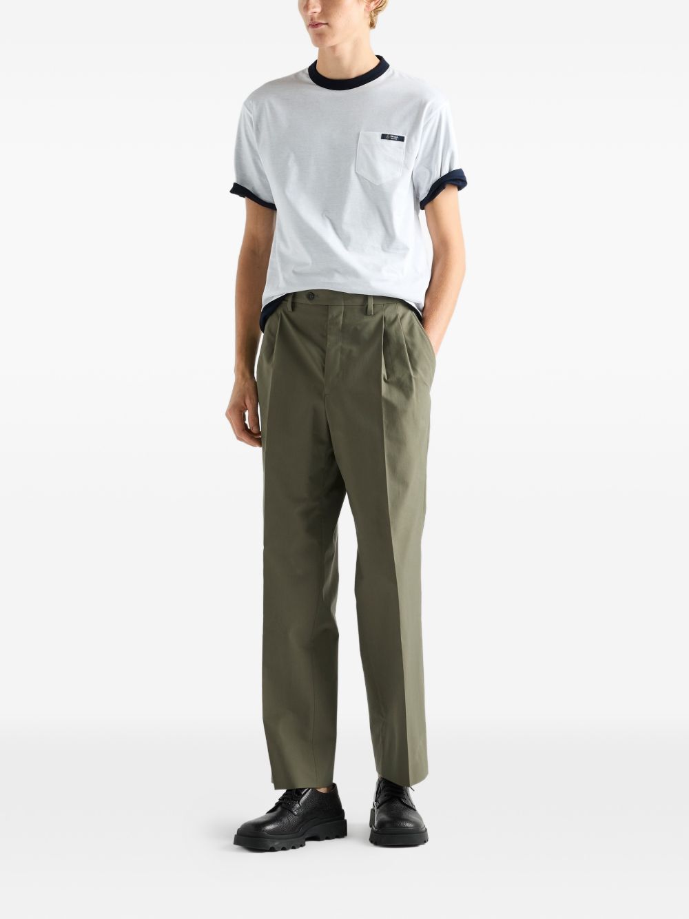 PRADA Prada Men Reversible Cotton T-Shirt