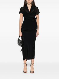 RICK OWENS Rick Owens Women Silk Wrap Top