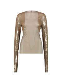 RICK OWENS Rick Owens Women Sequined Top