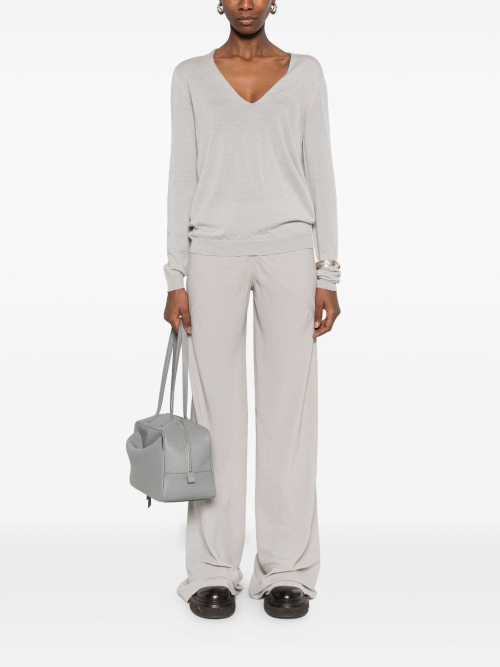 RICK OWENS Rick Owens Women Silk Blend Trousers