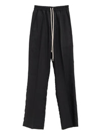 RICK OWENS Rick Owens Women Drawstring Cotton Trousers