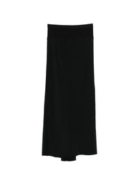 Rick Owens Women Cotton Blend Midi Skirt