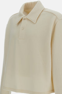 Rier Rier Men Wool Fleece Polo