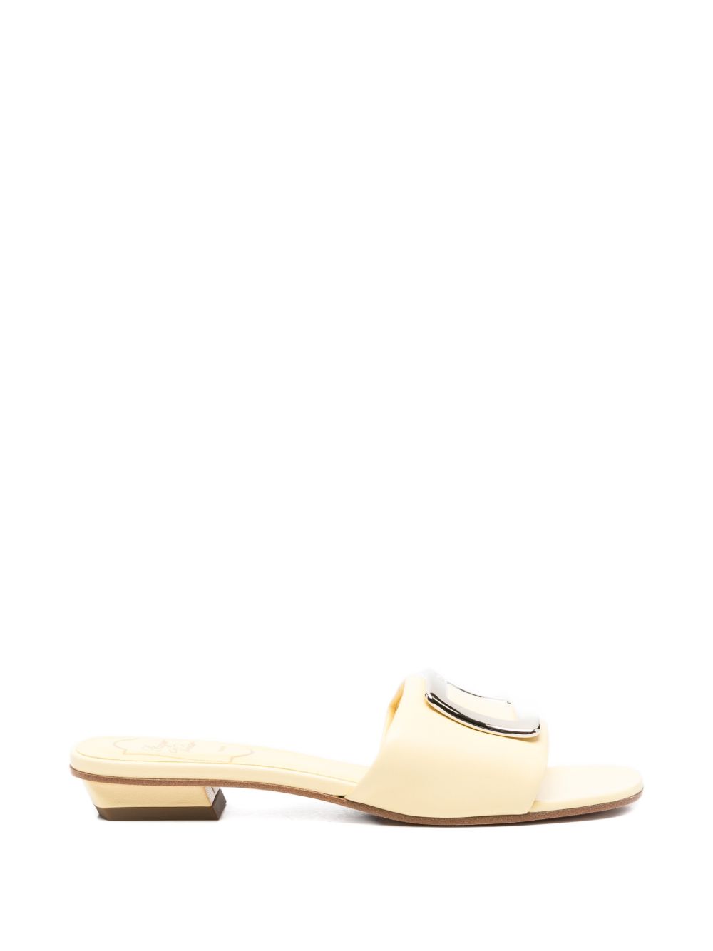 ROGER VIVIER Roger Vivier Women Leather Flat Sandals