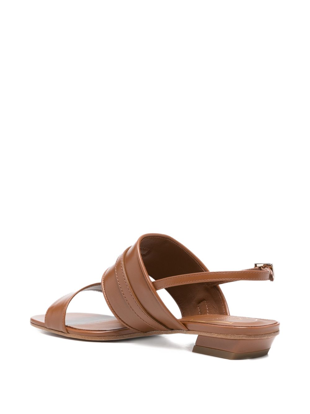 Roger Vivier Women Metal Buckle Leather Sandals