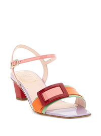Roger Vivier Women Belle Vivier Leather Sandals