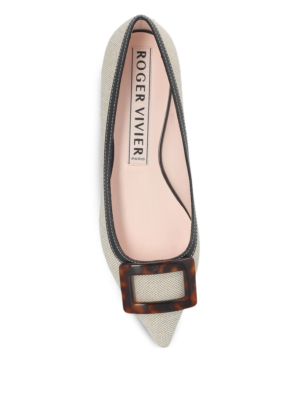 ROGER VIVIER Roger Vivier Women Gommettine Leather Ballets