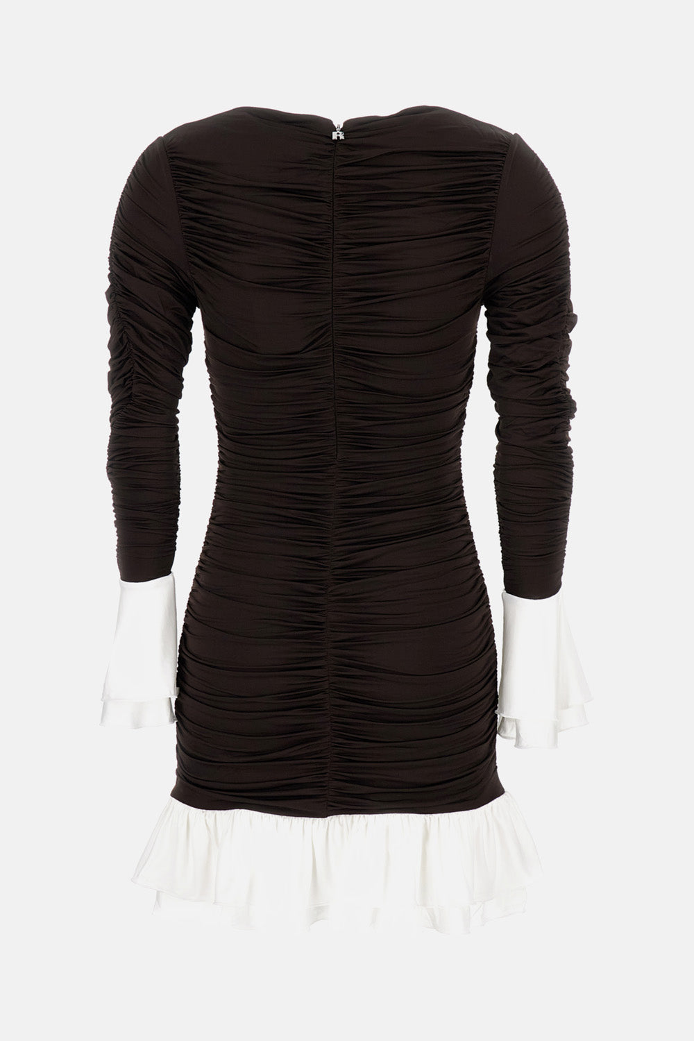 Rotate Women Mini Ruched Dress