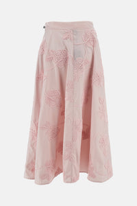 Rotate Rotate Women Flower Maxi Skirt