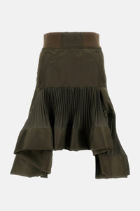 Sacai Women Nylon Twill Skirt