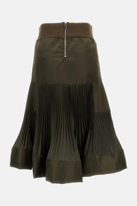 Sacai Women Nylon Twill Skirt