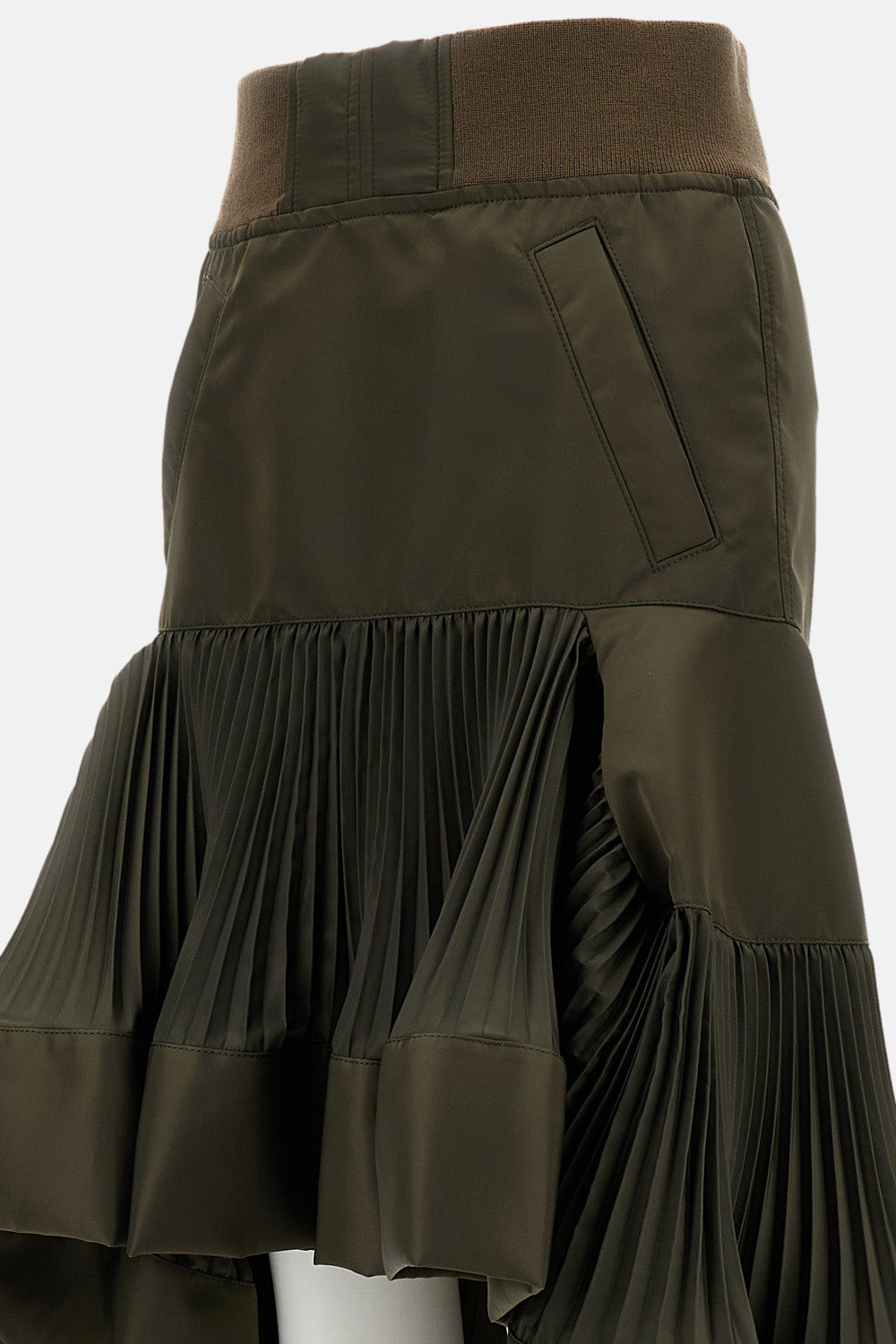 Sacai Women Nylon Twill Skirt
