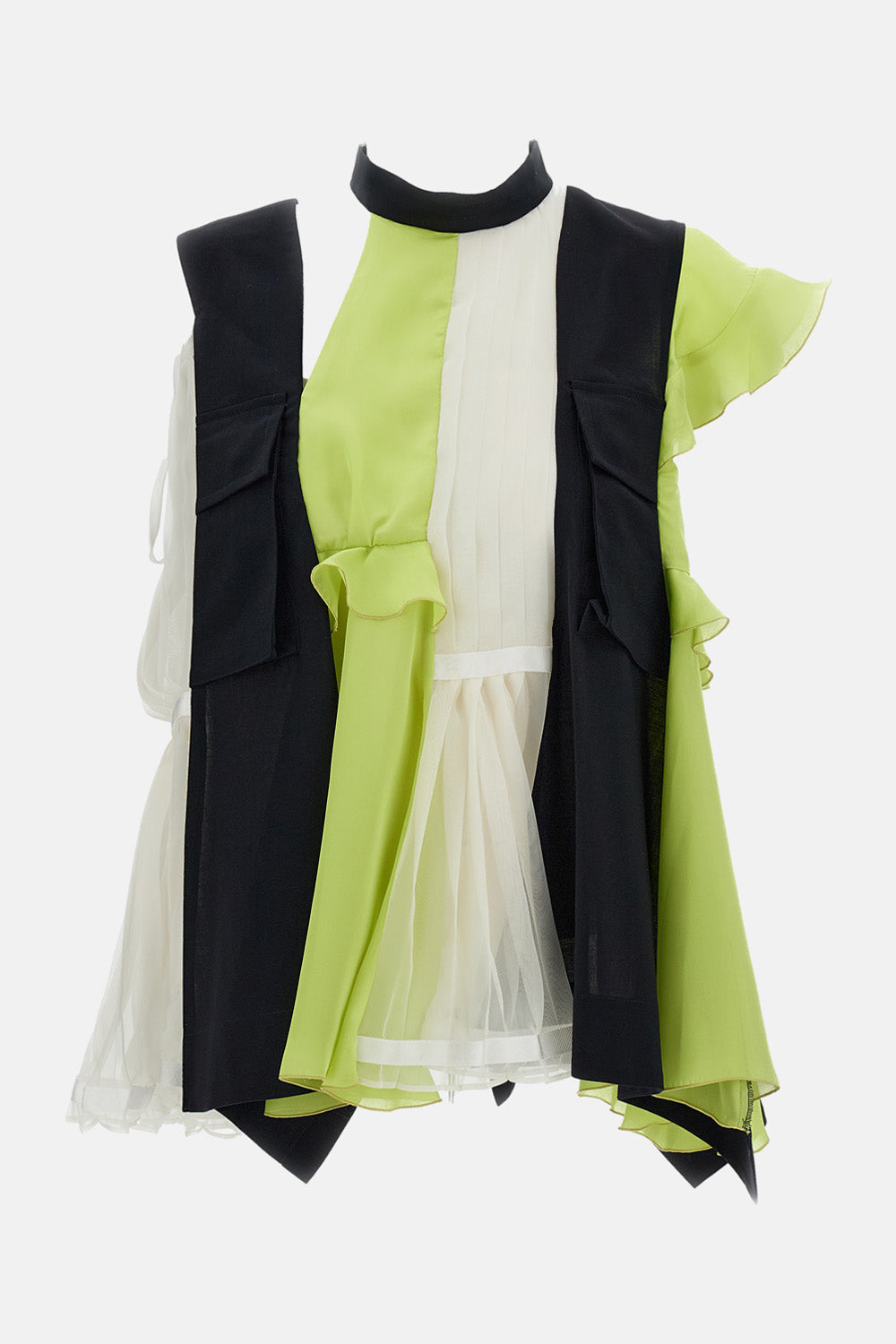 Sacai Women Pannelled Top