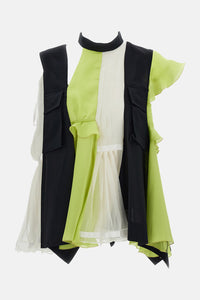 Sacai Women Pannelled Top