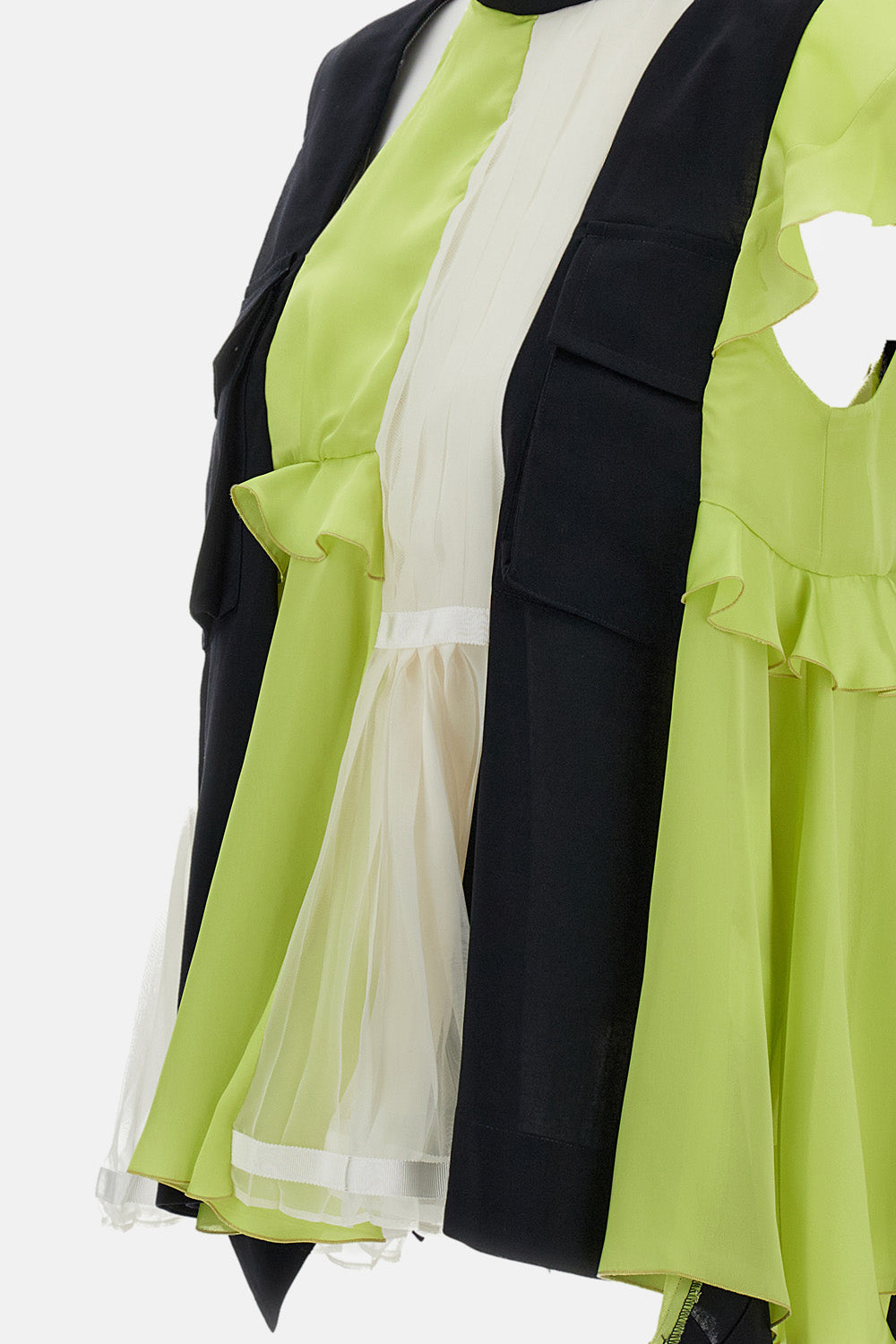 Sacai Women Pannelled Top