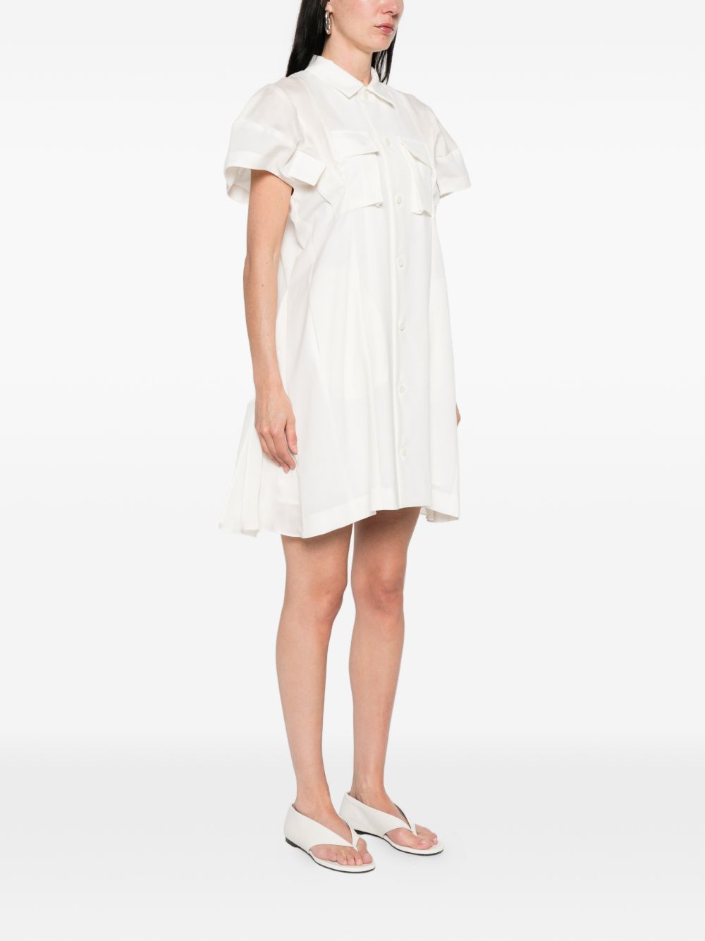 Sacai Women Wool Suiting Dress