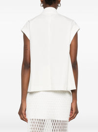 Sacai Women Wool And Nylon Vest