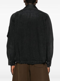 SACAI Sacai Men Denim And Nylon Jacket