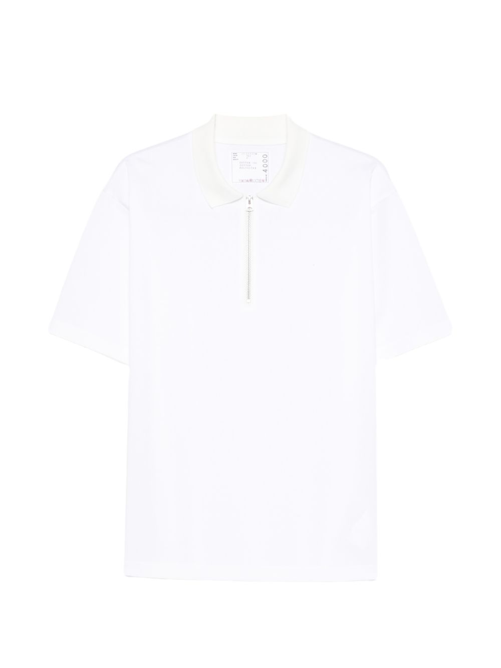 Sacai Men Cotton Polo Shirt