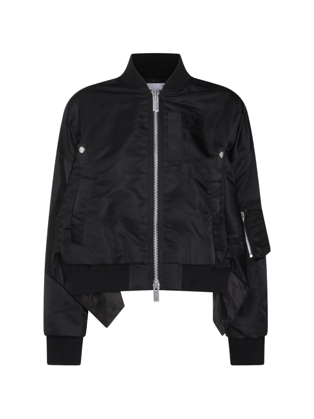Sacai Women Nylon Bomber Jacket