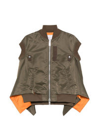 Sacai Women Nylon Zipped Vest