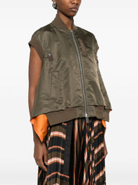 Sacai Women Nylon Zipped Vest