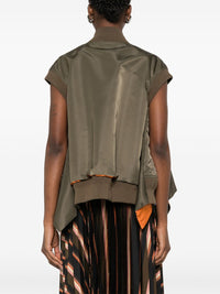 Sacai Women Nylon Zipped Vest