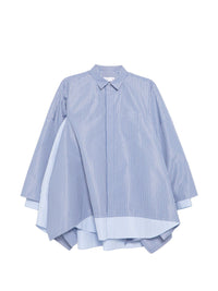 Sacai Women Striped Cotton Shirt