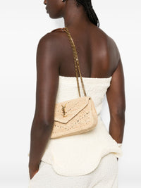 SAINT LAURENT Saint Laurent Women Loulou Rafia Mini Bag