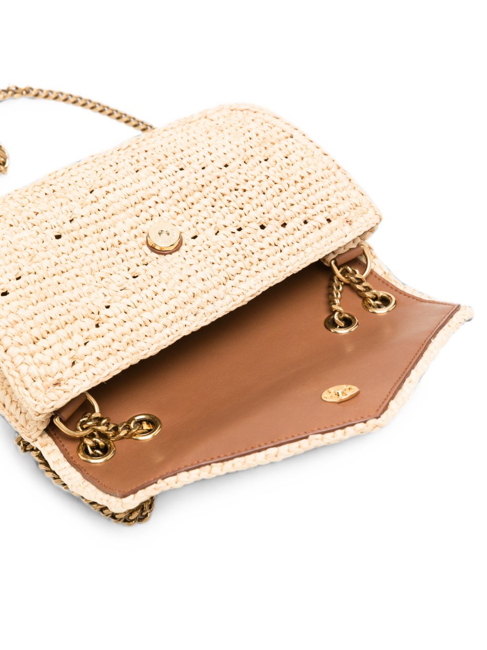 SAINT LAURENT Saint Laurent Women Loulou Rafia Mini Bag