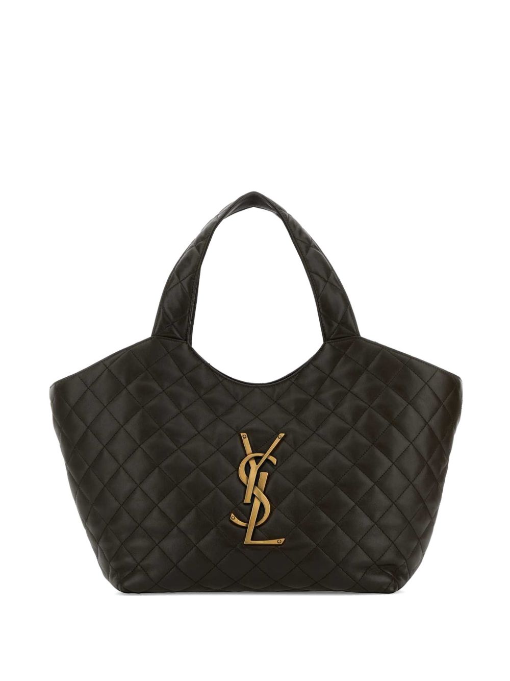 SAINT LAURENT Saint Laurent Women Icare Medium Leather Tote