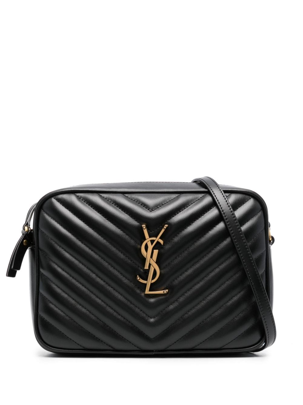 Saint Laurent Women Lou Leather Crossbody Bag