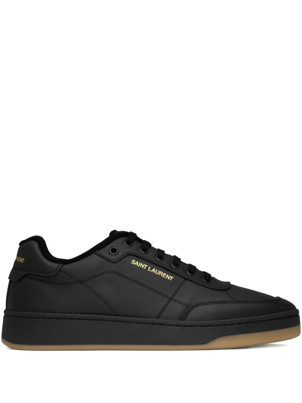 Saint Laurent Men Sl61 Leather Sneakers