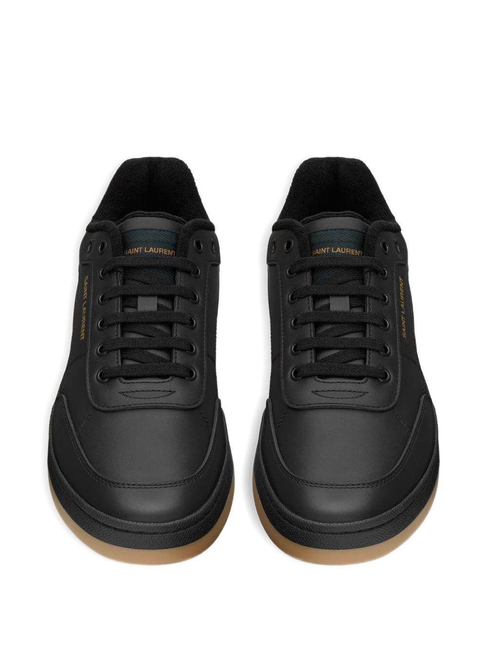 Saint Laurent Men Sl61 Leather Sneakers