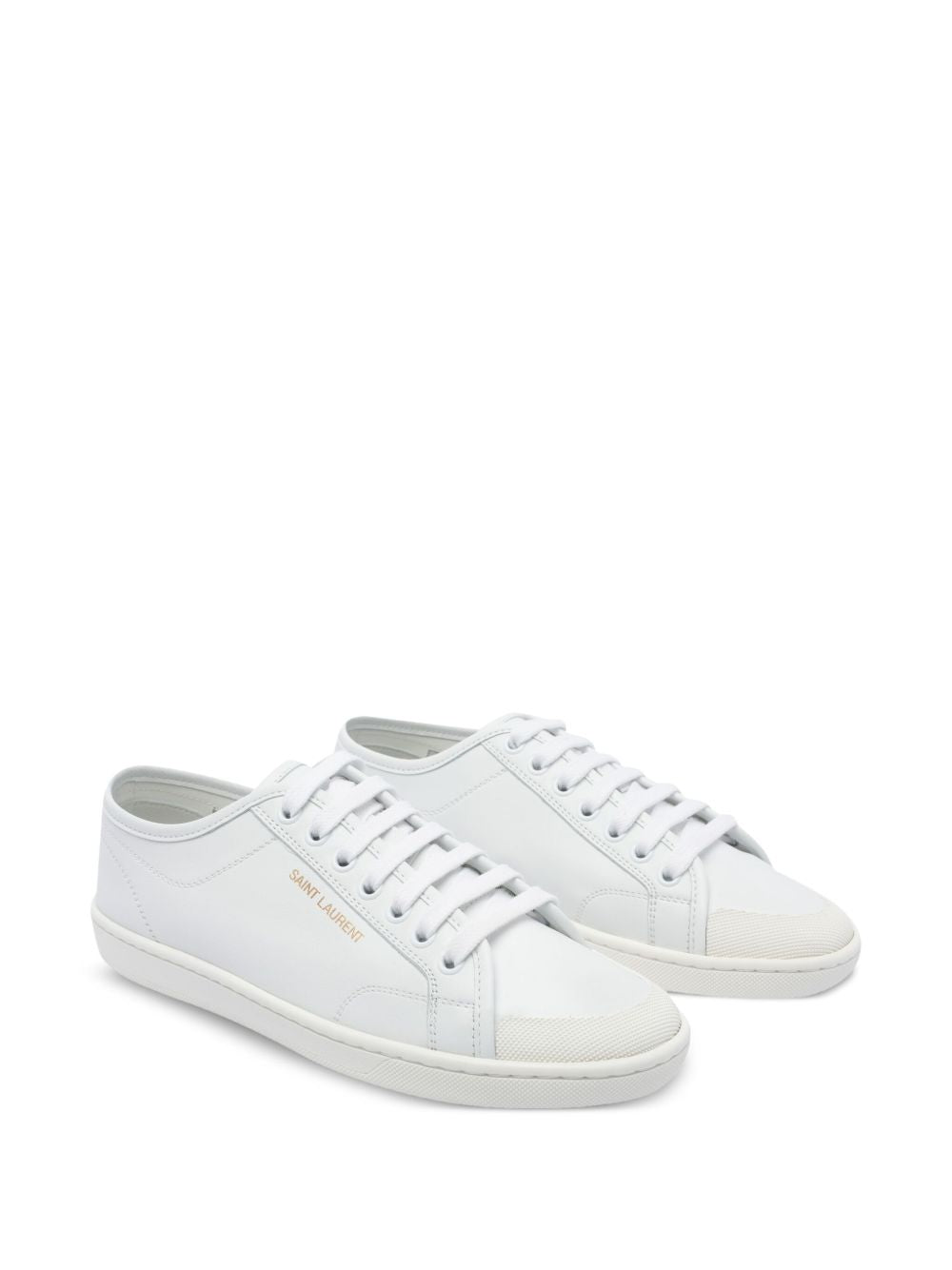 Saint Laurent Women Gym Leather Sneakers