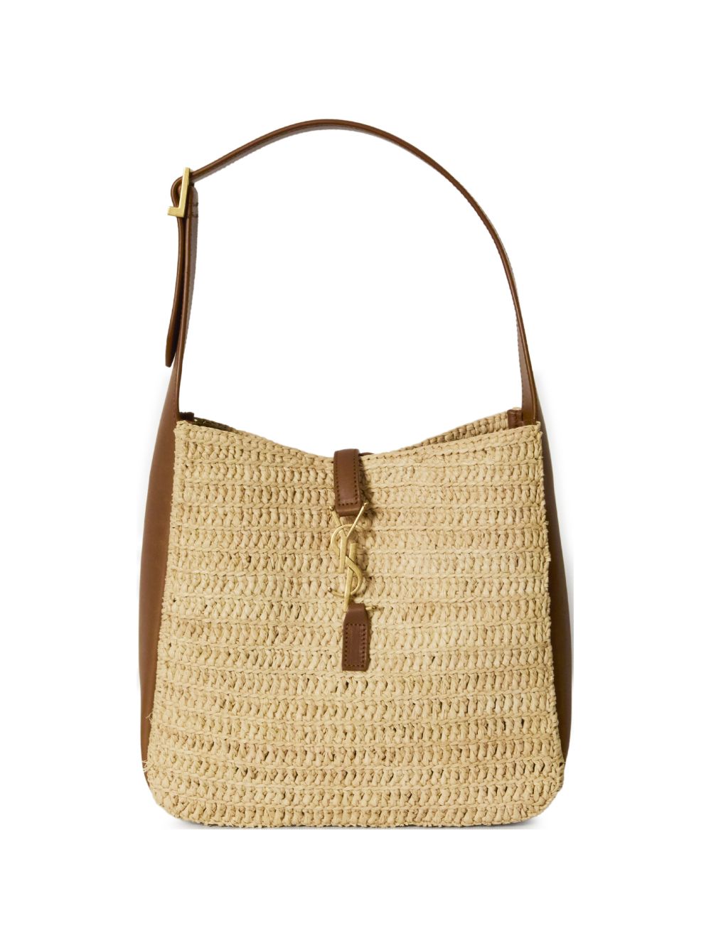 SAINT LAURENT Saint Laurent Women Le 5 À 7 Small Rafia Hobo Bag